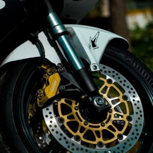 Disc Brake Lock with Reminder Cable